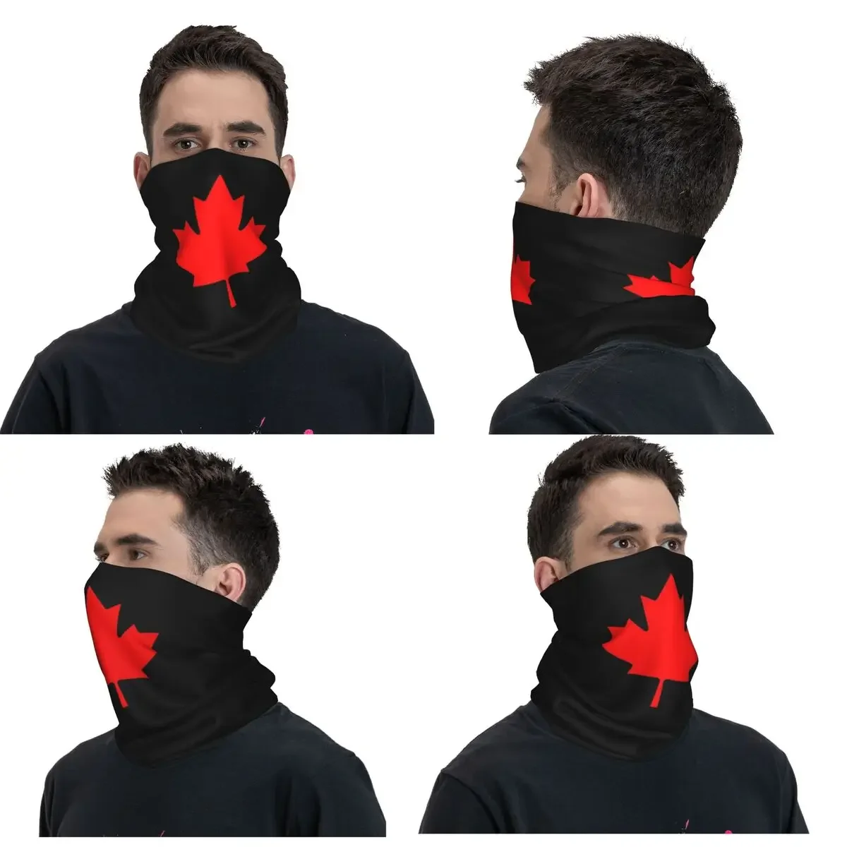 แคนาดาธงวัฒนธรรมแห่งชาติผ้าพันคอคอ Gaiter พิมพ์ผ้าพันคอ WARM FaceMask ขี่จักรยานสําหรับผู้ชายผู้หญิงผู้ใหญ่ล้างทําความสะอาดได้