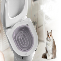 Cat Toilet Trainer Training Cat Toilet Trainer Reusable Environmentally Friendly Abs Safe For Pets Home Kitten Dogs