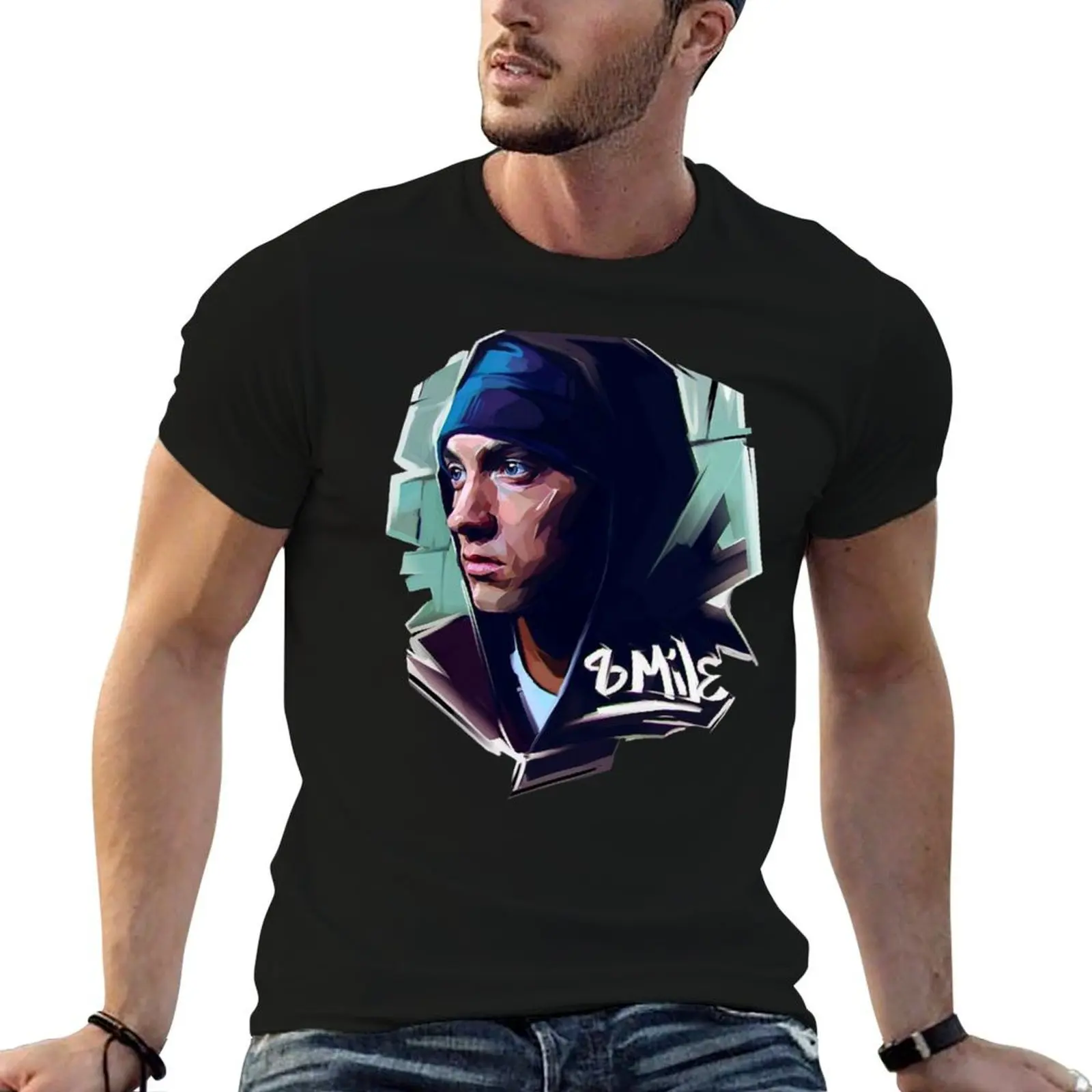 

8 Eminem T-Shirt man t shirts high quality luxury brand t shirt personalised T-Shirt