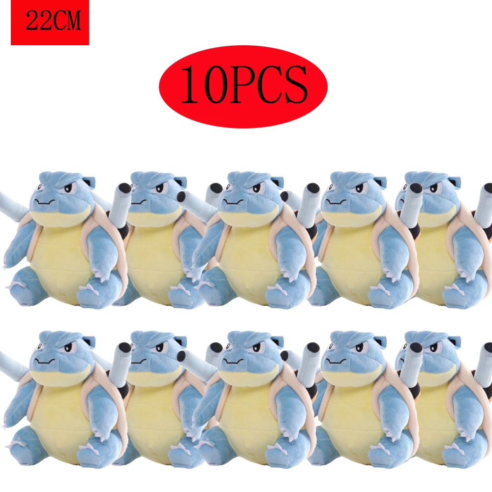 Hot Pokemon Pluche Poppen Set-Pikachu Charmander Bulbasaur Squirtle Psyduck Eevee Zachte Knuffels Peluche Speelgoed Geschenken