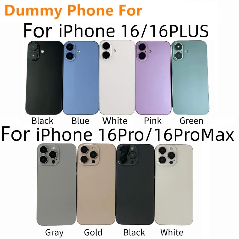 1:1 Fake Phone Model For 16 iPhone pro Max plus Pro Replica Smartphone Not Working Simulation Showcase Copy phones Toy