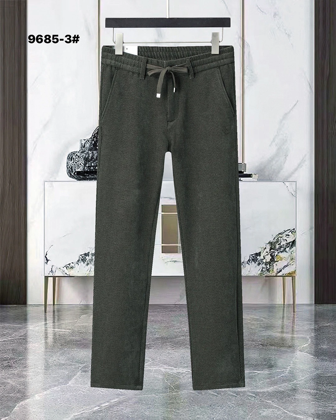 BLLIYOSS-Pantalon Décontracté pour Homme, artificiel astique, Droit, Long, Slim, Personnalisé, Confortable, Italie, Automne, Hiver, 2024