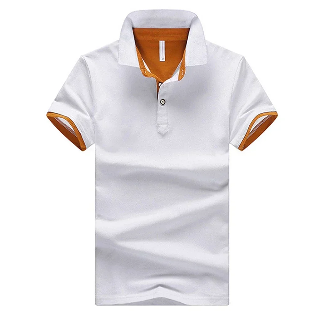 

Button Collar Shirt Casual Business Tops For Casual Outings Brand New Condition Mens Casual Button Collar Shirt