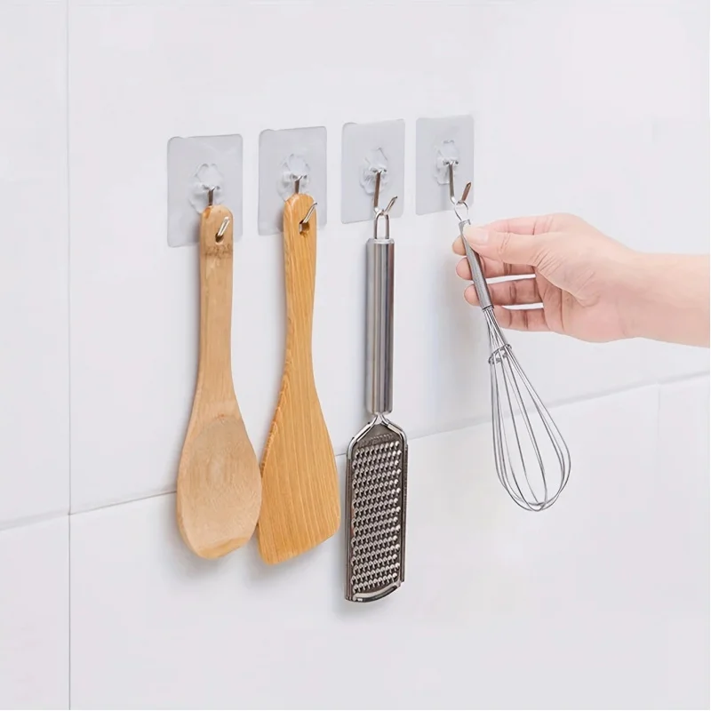 Multi-Purpose Strong Hold Traceless Design Easy to Install for Modern Interiors Home Decorative Wall Hooks