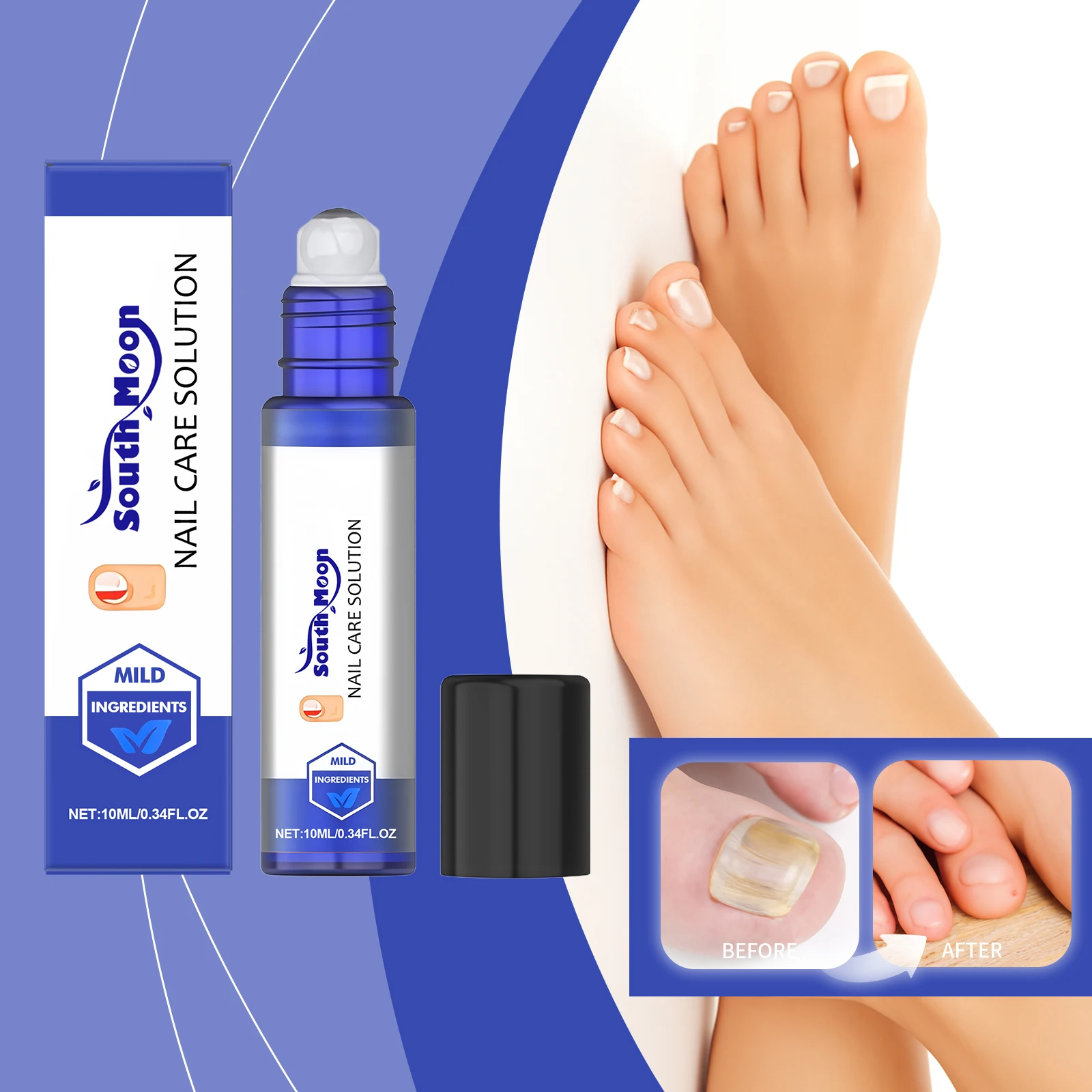 Soluzione nutriente per unghie, Essenza idratante idratante per una pelle nutriente e luminosa, Trattamento per l'uso quotidiano per tutti i tipi di pelle