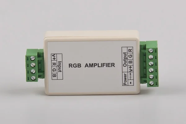 DC12V-24V Led RGB Strip Amplifier 24A Led rgb Amplifier RGB Strip Power Repeater Console Controller 1pcs/lot