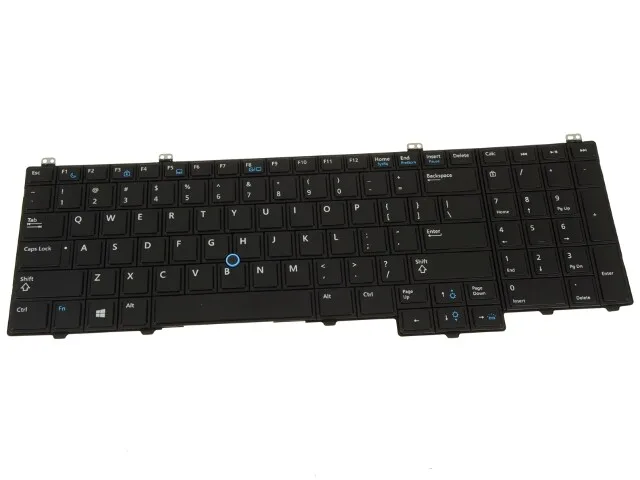 76X2J FOR DELL Latitude E5540 Laptop Keyboard with Stick Pointer Backlight