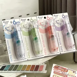 Simplicity Erasable Double Side Tape for Student Pen Style Cintas Decorativas Adhesivas Press Type Glue Tape School Supplies