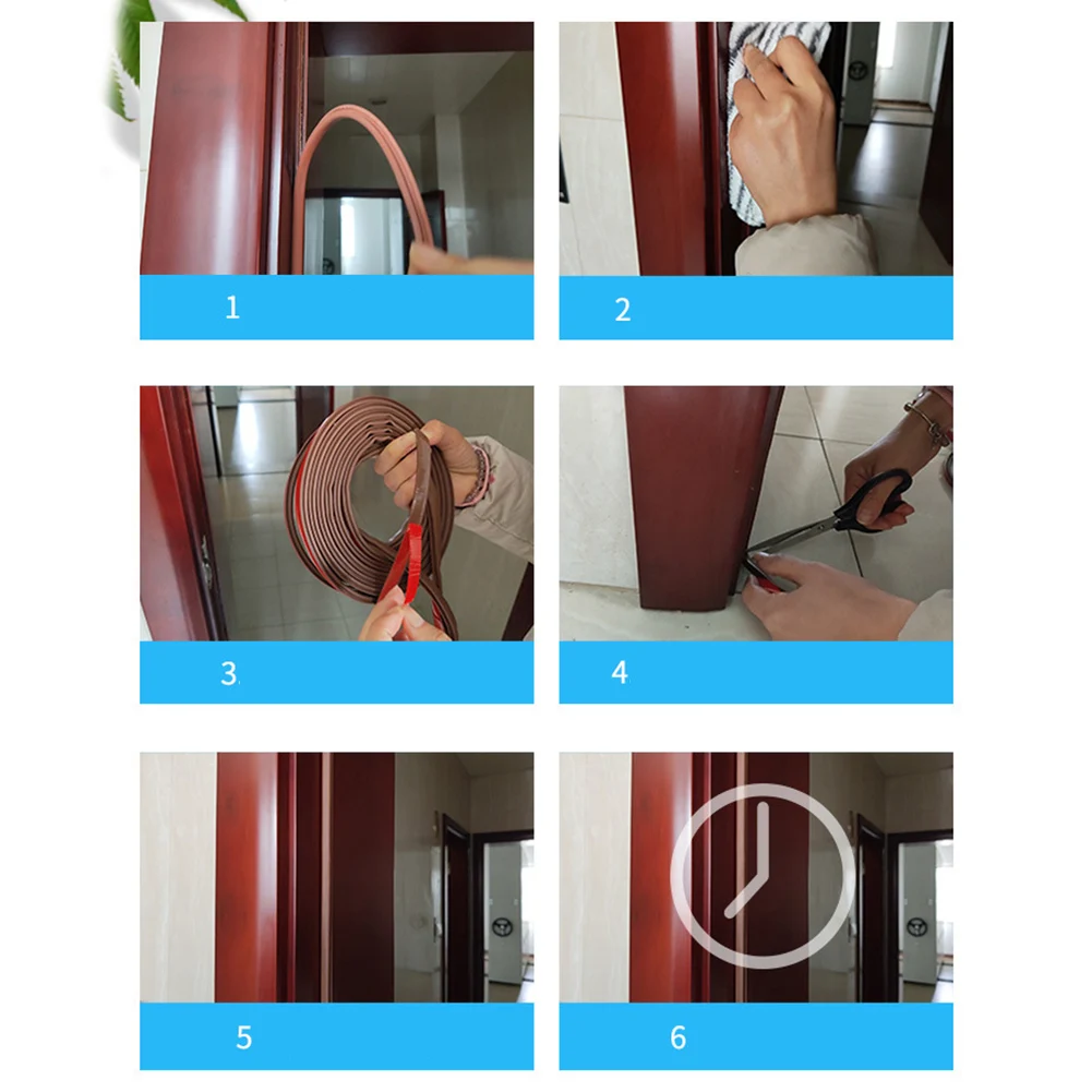 

Высококачественная уплотнительная лента для звукоизоляции, защита от ветра и пыли, уплотнители для противовзломных дверей, лента для шумоизоляции помещений