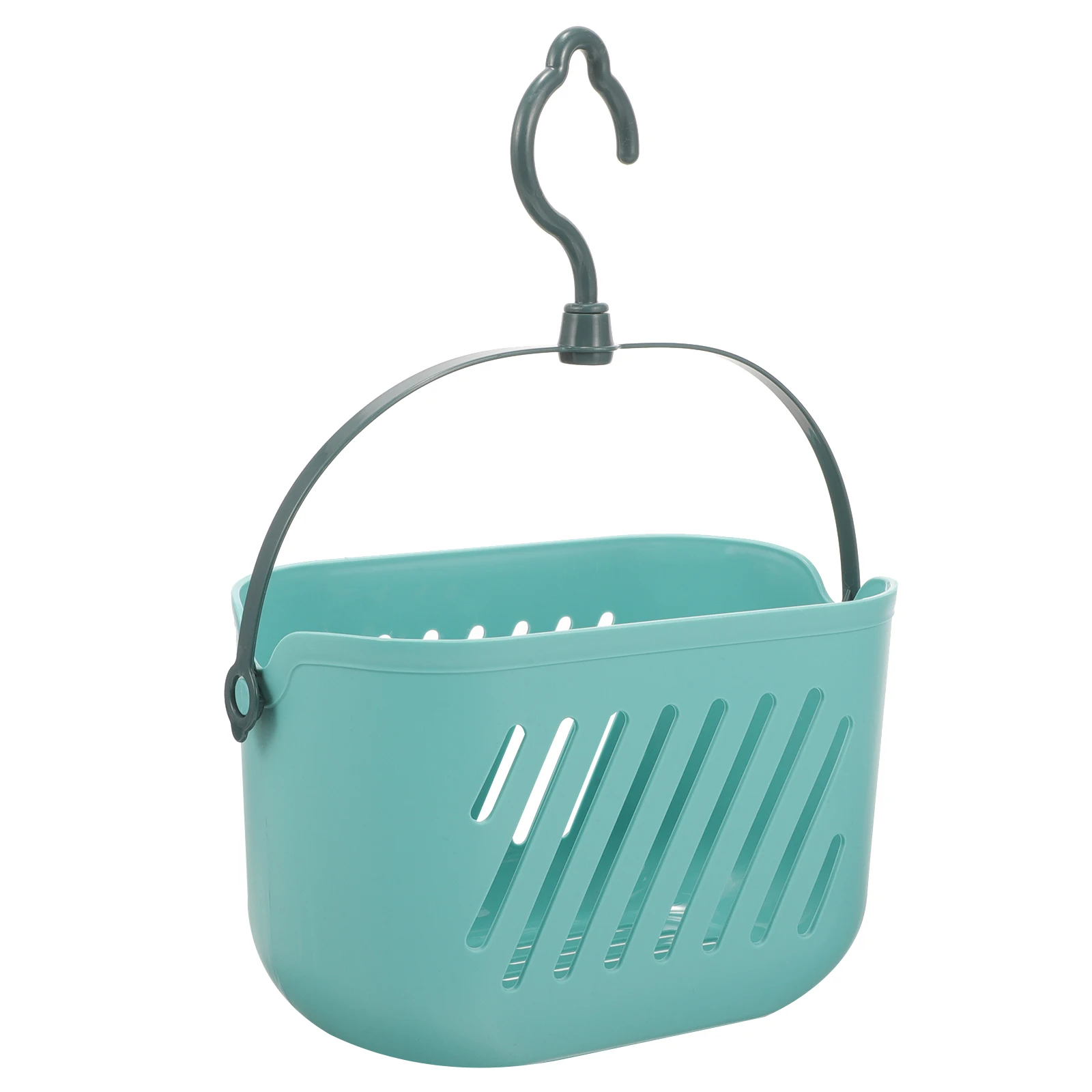 

Bathroom Hanging Plastic Blue Shower Storage ganizer for Cleaning Supplies Hanging Basket Bathing Essentials Portable