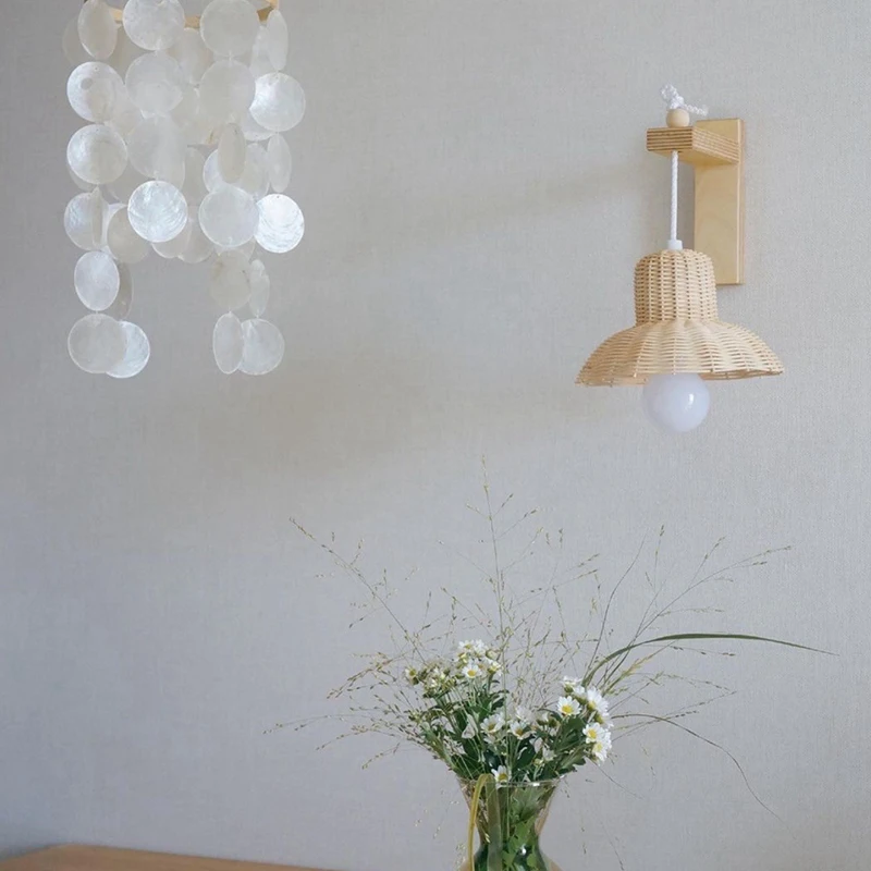 Люстра в скандинавском стиле, абажур, украшения, домашний бар, потолочный светильник, украшение, абажур ручной работы C-A26I