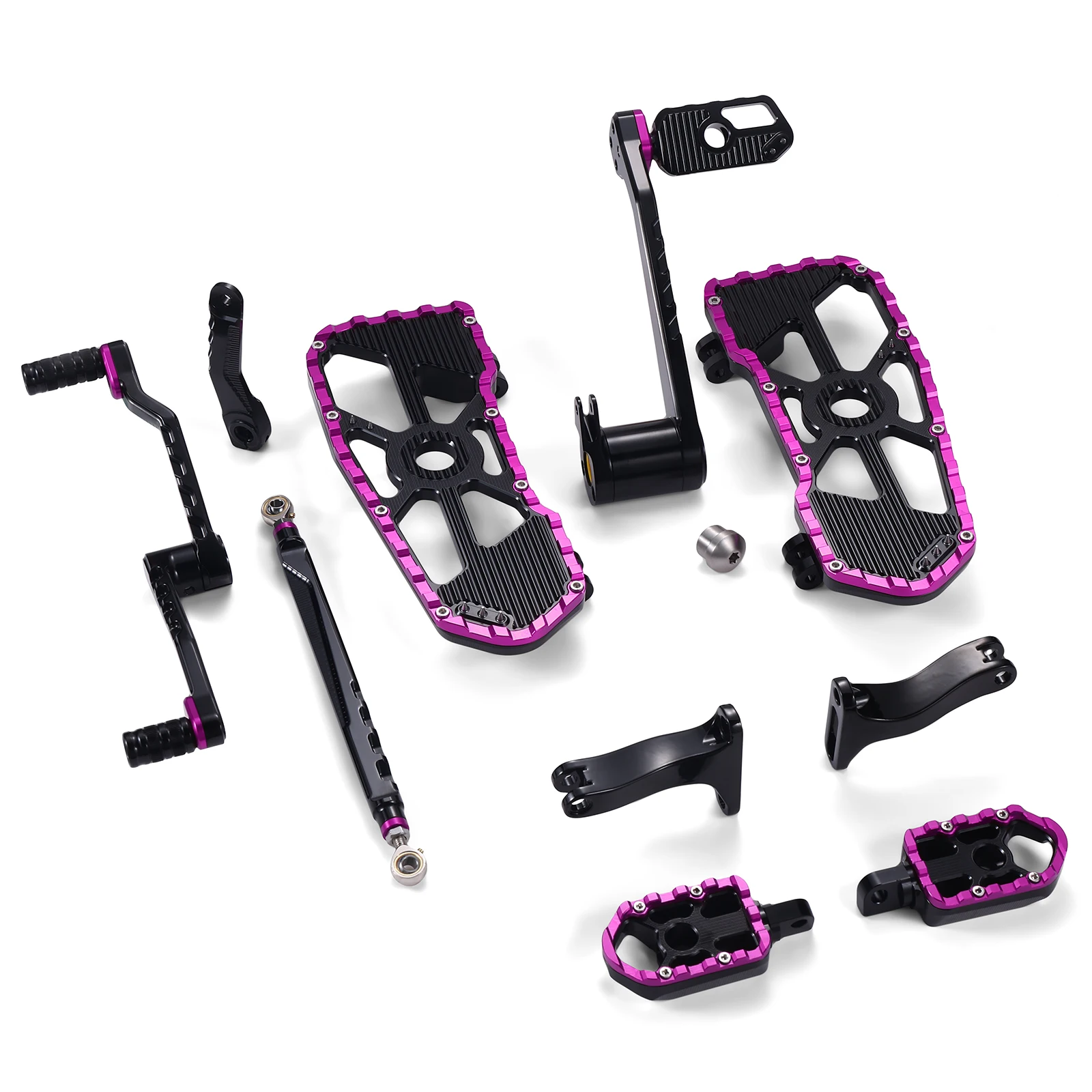 

CNC Cut PB Racing Floorboards For Harley Touring Road King Street glide 2014-UP