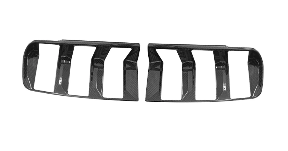 

Dry Carbon Fiber for Ford Mustang 2024+ Car Rear Taillight Frame Trim Cover Rear Light Cover Trim Body Kits Car Accessories