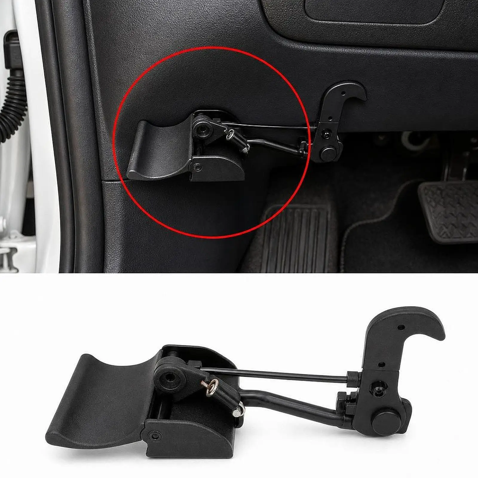 Hood Release Lever Handle Spare Part Sturdy Easy to Install Car Accessories Directly Replace for Tucson