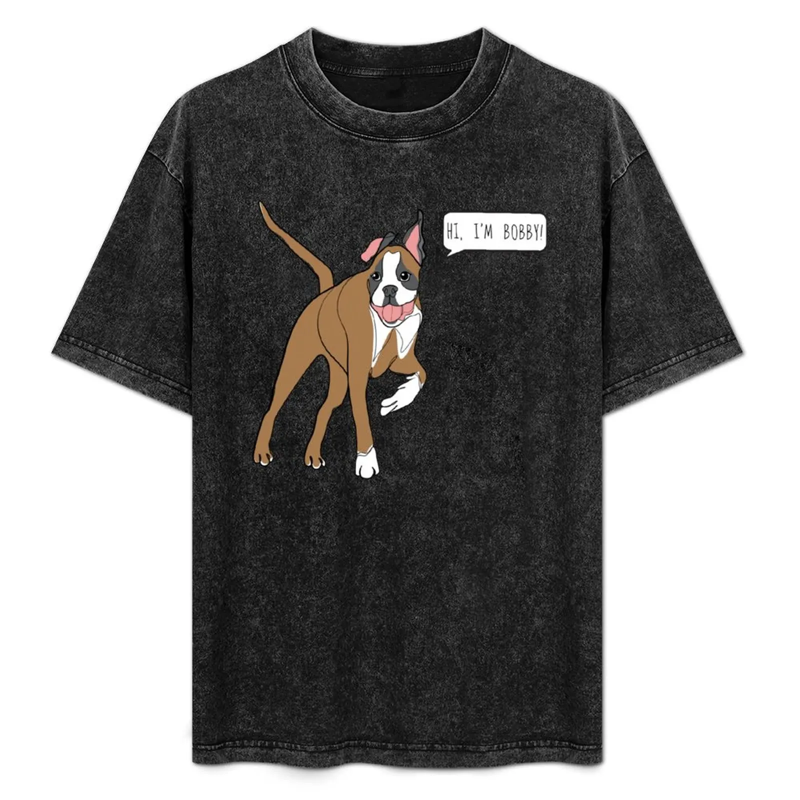 

Hi, Im Bobby! T-Shirt Summer Fashion Casual Tee Shirt