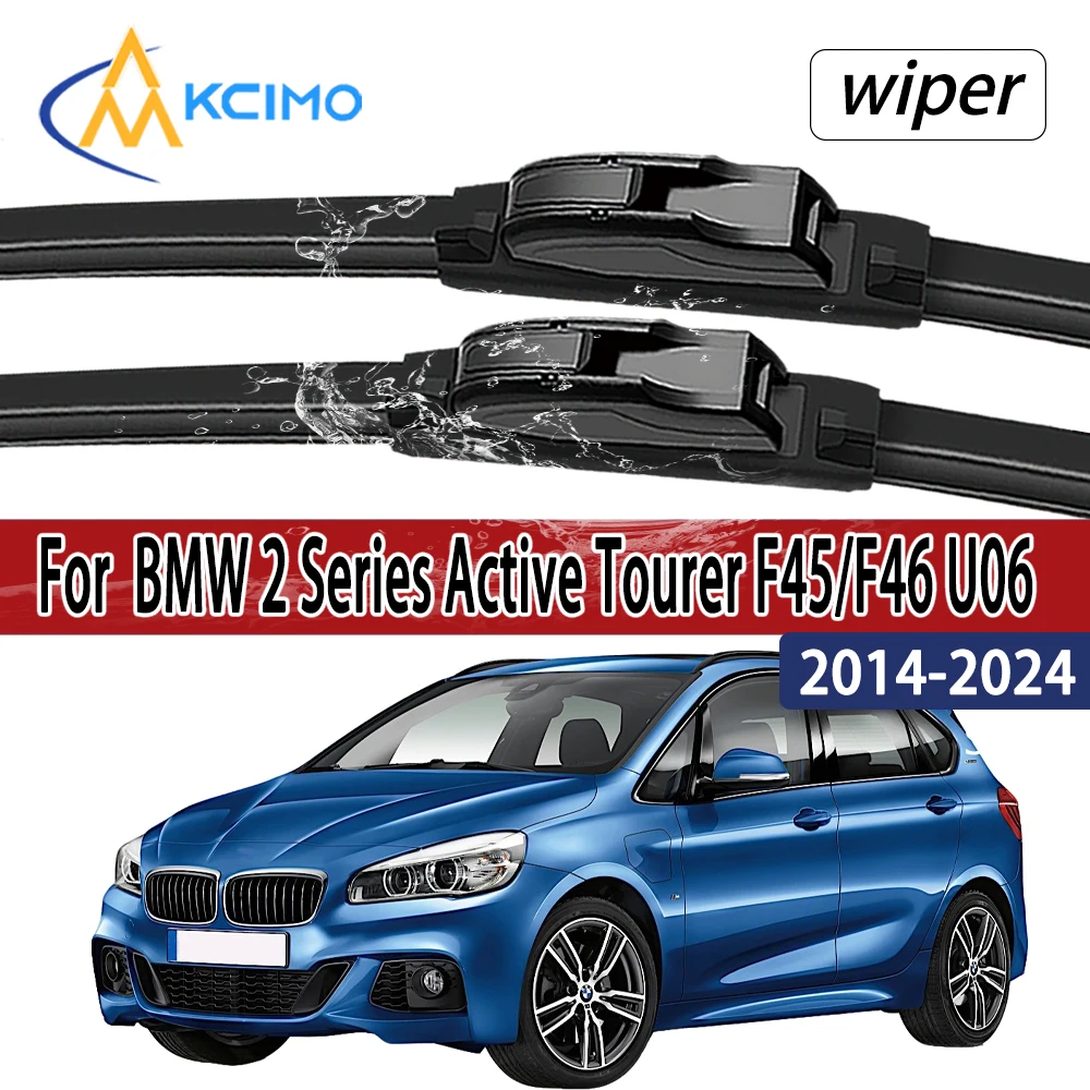 For  BMW 2 Series Active Tourer F45/F46 U06 2014-2024  Front Windshield Wiper Blades 2pcs Windscreen Window Accessories