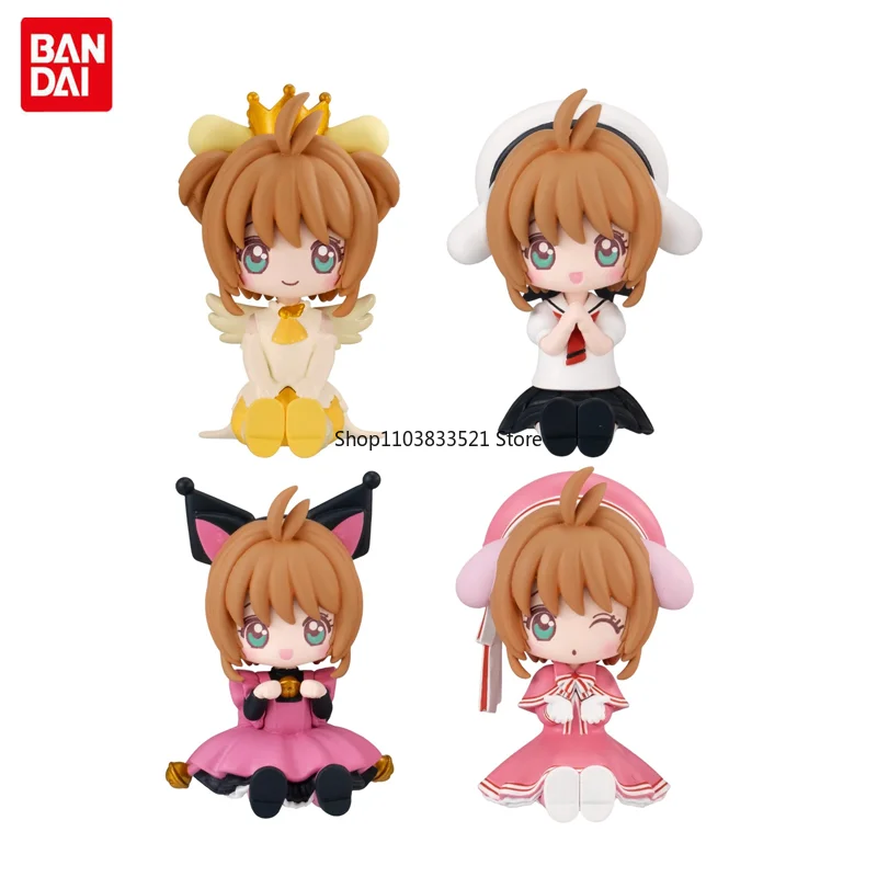 

Bandai Original CARDCAPTOR SAKURA Gashapon Toy KINOMOTO SAKURA SP Action Figure Toys for Kids Gift Collectible Model Ornaments