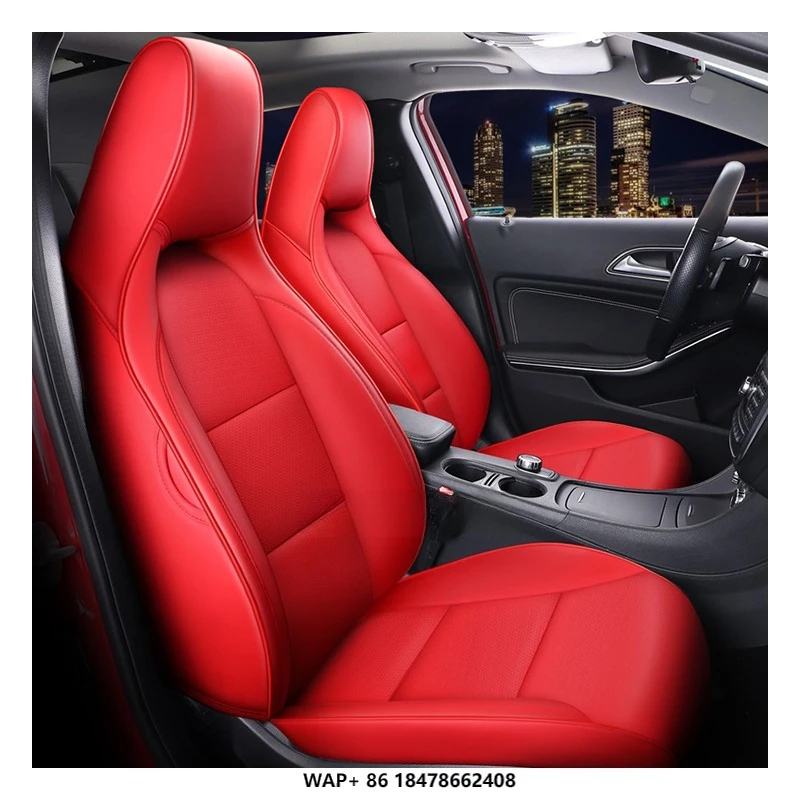 

Custom Made for Car Seat Cover for 5 Seats Luxury Leather Fit for Mercedes Benz CLA CLA200 CLA250 GLA GLA200