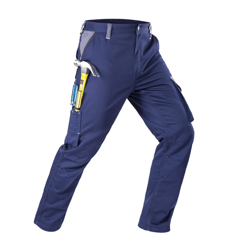 Mens Workwear Pants Cargo Pants with Multi Pockets Pants Safari Style Trousers Welding Plus Size M L XL XXL XXXL 4XL