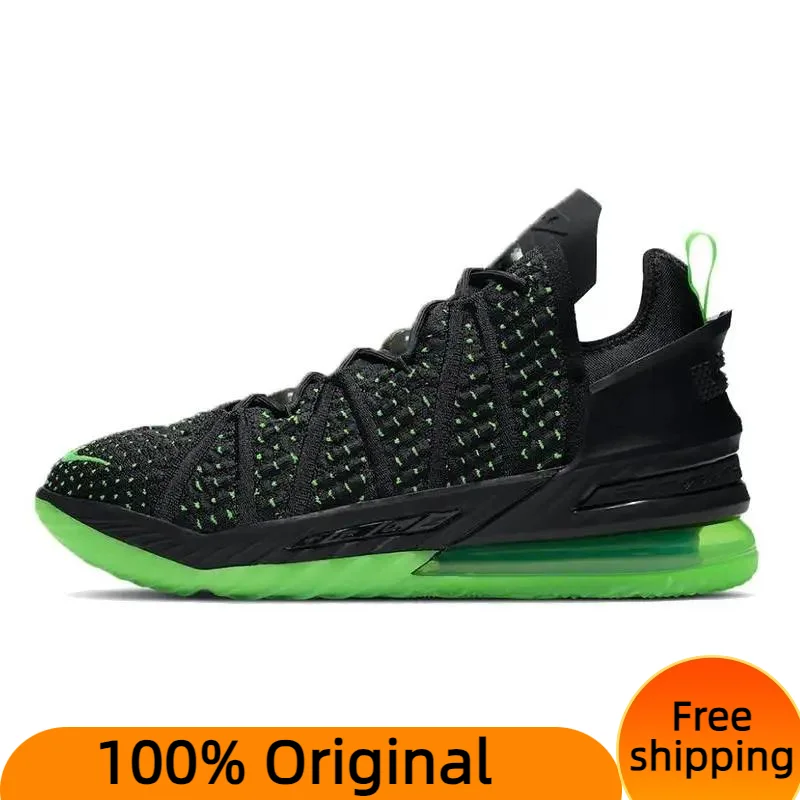 Nike LeBron 18 Dunkman Sneakers shoes CQ9284-005 With Original Box