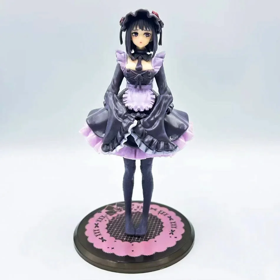 19 سنتيمتر بلدي اللباس حبيبي أنيمي الشكل الأسود خادمة الزي كيتاجاوا مارين عمل الشكل Shizuku كورو تمثال جمع لعبة مجسمة