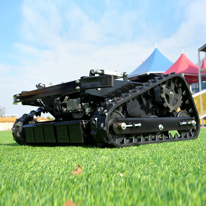 カスタマイズ可能なゼロターンリモコン芝刈り機、全地形対応コードレス芝刈りロボット、園芸機械