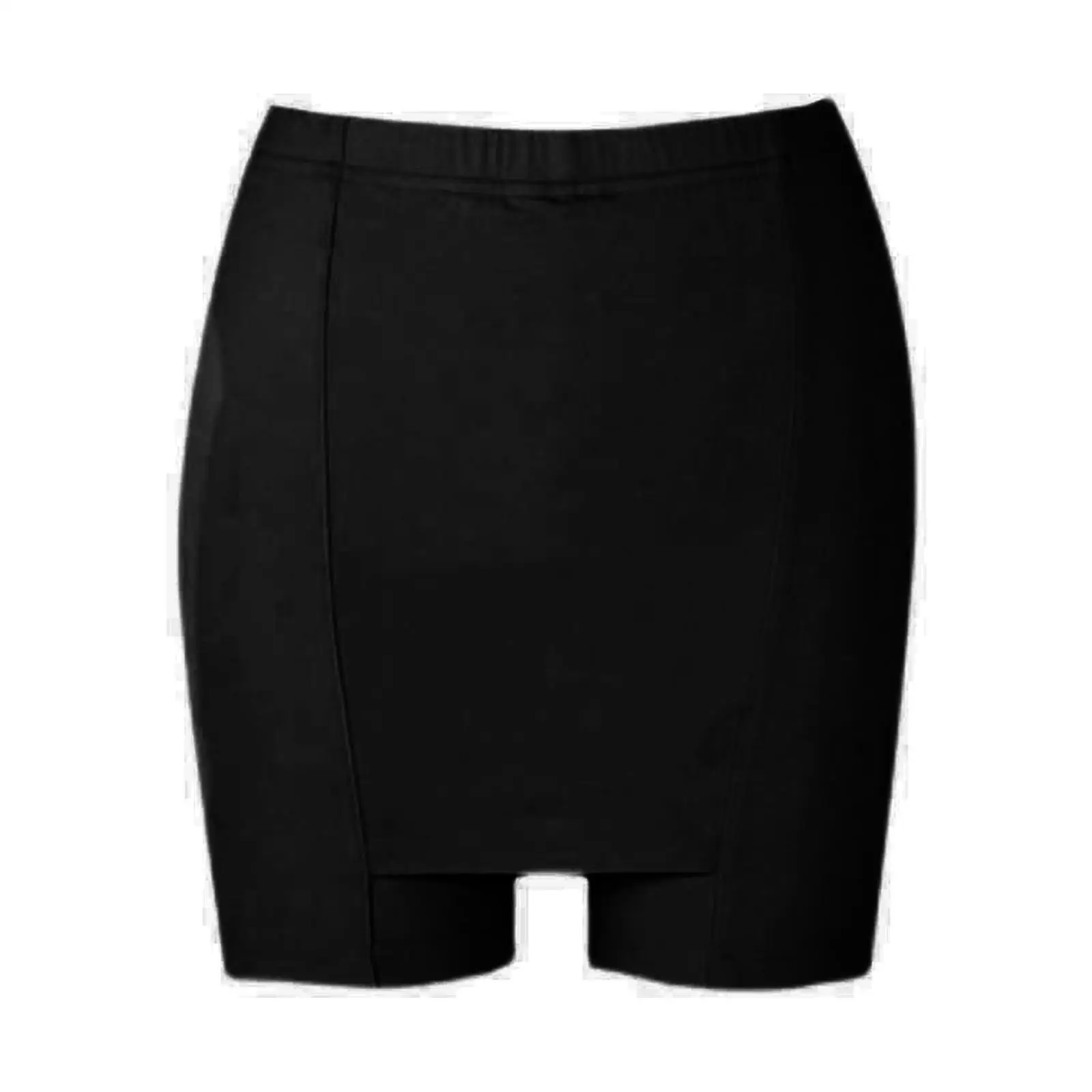Double Layer Safety Pants Crotch Blocking Large Size Anti Glare Summer Slim Leggings Comfortable Fit