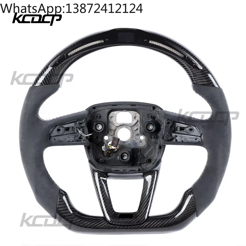 

OLED Steering Wheel for Audi Q3 Q5 Q7 Q8 Q5L Q7L RSQ7 QSQ5 RSQ8 RSQ3 SQ5 A3 A4 A5 A6 A7 A8 TT R8 B9 Carbon Fiber Steering Wheel
