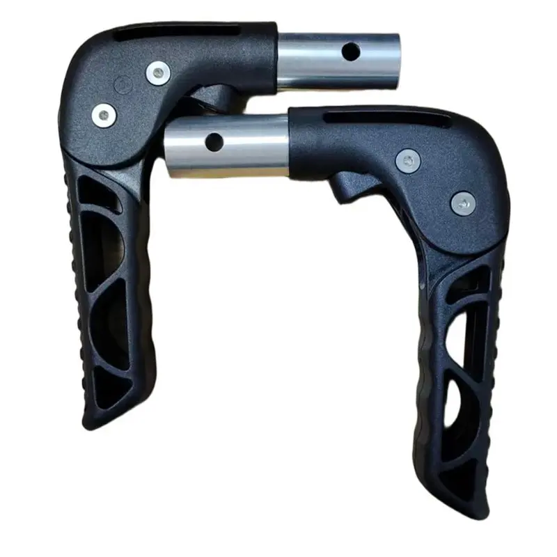 AEE5-Universal Sports Wheelchair 21MM Diameter Foldable Push Handle, Wheelchair Handle Accessories 1Pair