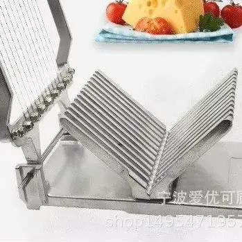 Manual Cheese Slicer, Food Grade Cheese Cube Cutter, Bakery Food Shop Cutting Tool for Food Processing