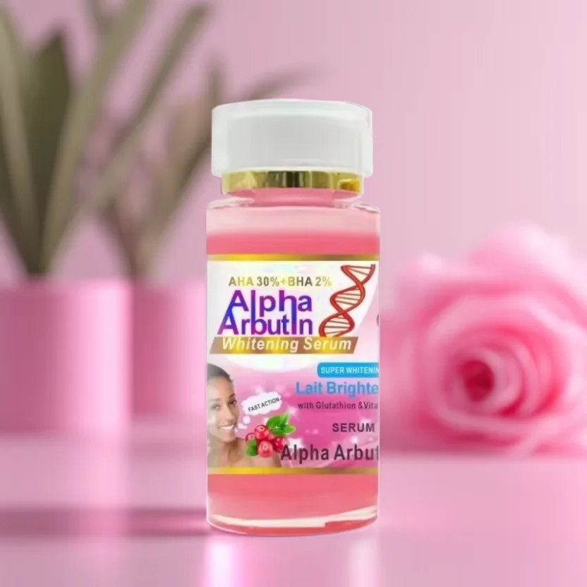 

Suero de alfa arbutina AHA 30%+ BHA 2% mantiene la cara suave brillo hidratante mejora la opacidad crema para el cuidado de la b