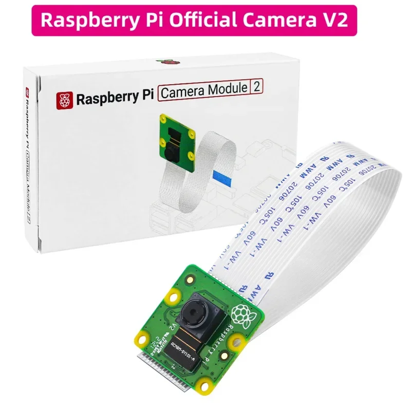 

Original Official Raspberry Pi Camera V2 IMX219 8MP Webcam Module for Raspberry Pi Model 5 4B 3B 3B Zero Board Kit