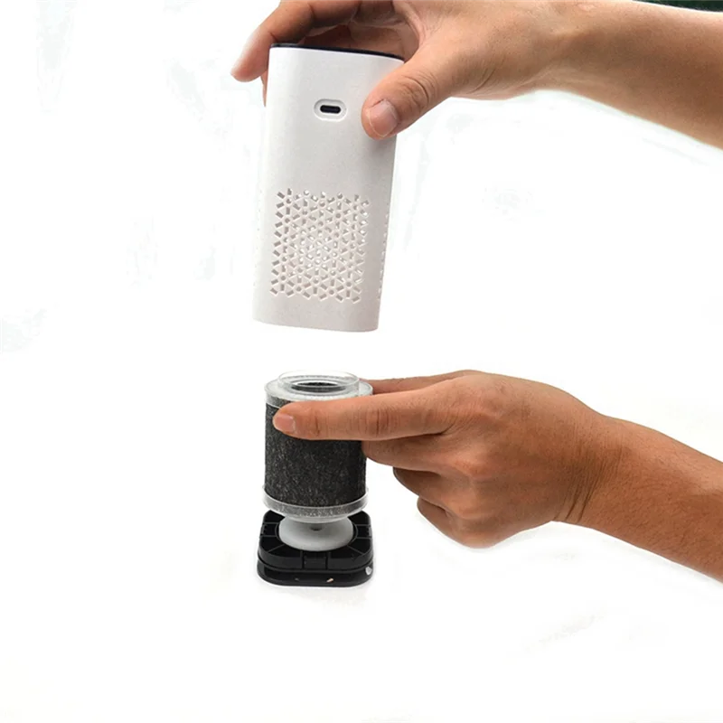 AD41-تنقية الهواء سيارة مولد الأيونات السالبة إزالة الفورمالديهايد مزيل الروائح الكريهة غسالة الدخان منقي هواء السيارة