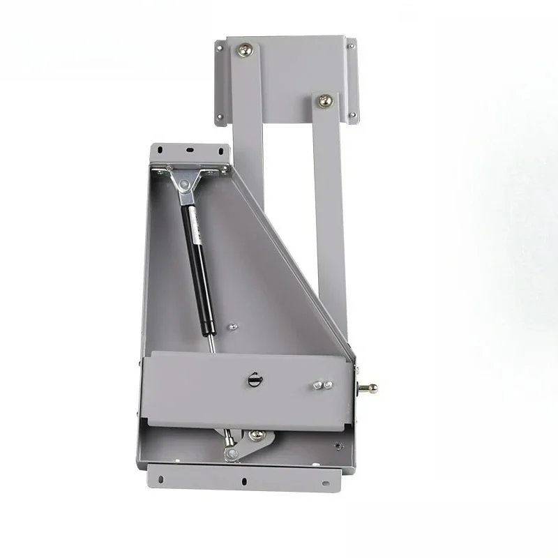 소프트 클로즈 댐핑 기능이 있는 풀다운 캐비닛 바스켓 시스템, 상부 주방 수납용 접이식 향신료 및 식료품 정리함