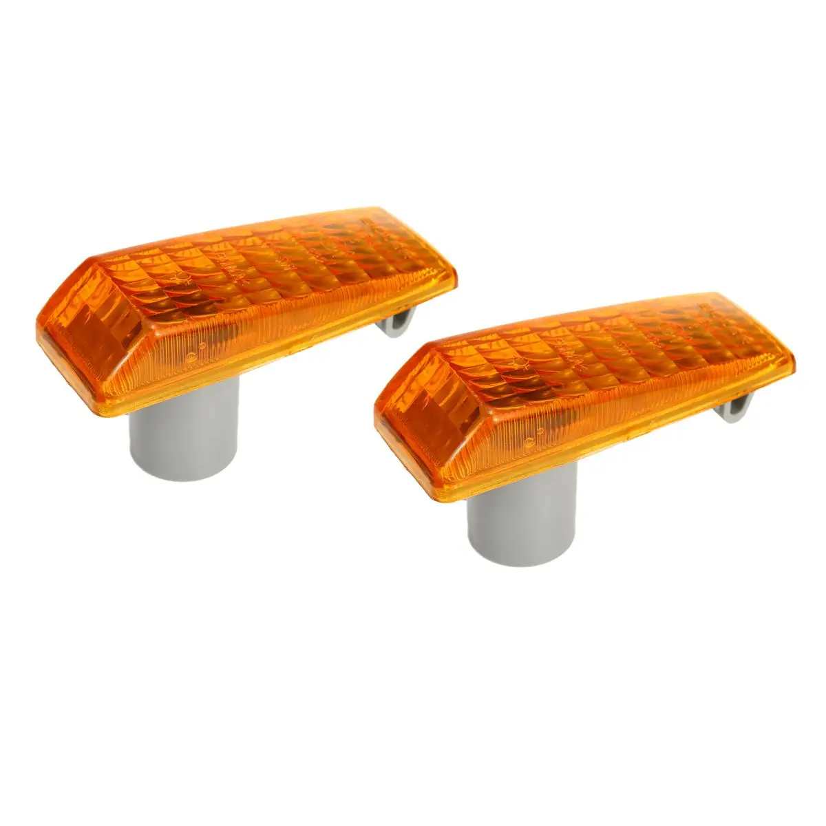 A Pair W124 Car Side Marker Light Indicator Repeater Light Lamp Lens Cover Shell For Mercedes ForBenz W124 R129 W140 W202 W201