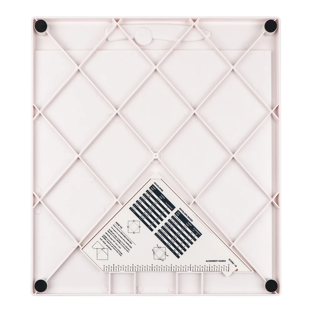 12 X 12 inch Multi-Purpose Scoring Board & Score and Fold Tool for Making Envelope/Gift Box Envelope Maker Scoring Tool