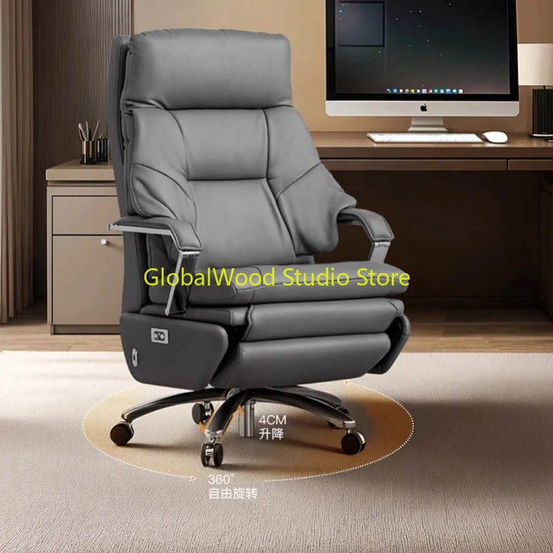

Electric Office Chair Boss Massage Electric Recliner Office Chair Modern Design Height Adjustable Cadeira Para Trancista