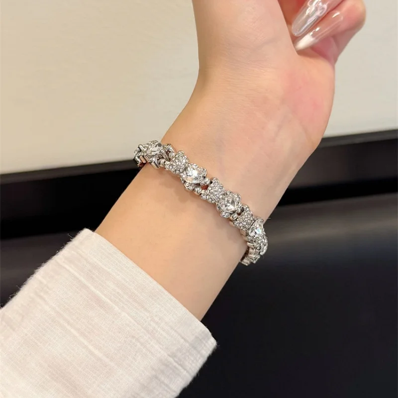 

Love Gem Elastic Diamond is suitable for fashionable watch straps of 22mm/20mm/18mm on Huawei GT5/GT5 Pro/GT4/GT2/3/4