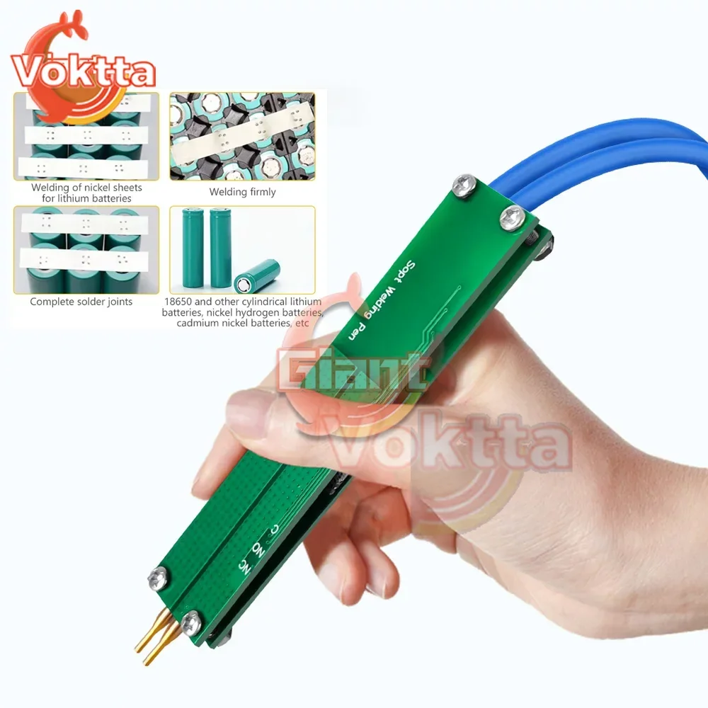 Portable Handheld Spot Welding Pen 18650 Lithium Battery Spot Welder Machine Adjustable Nickel Sheet Welding Repair Tools