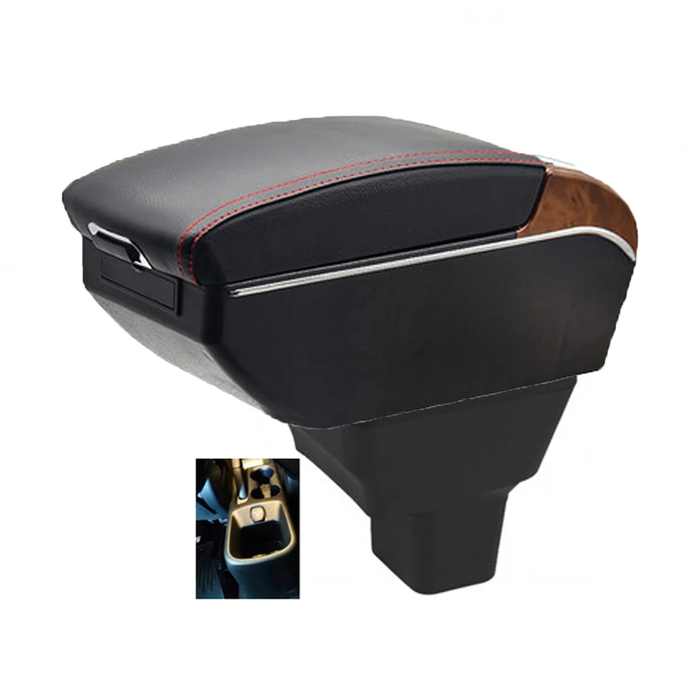 

Для Nissan Kicks подлокотник, детали для модернизации, центральная консоль, специальное пространство для хранения, автомобильный подлокотник с USB