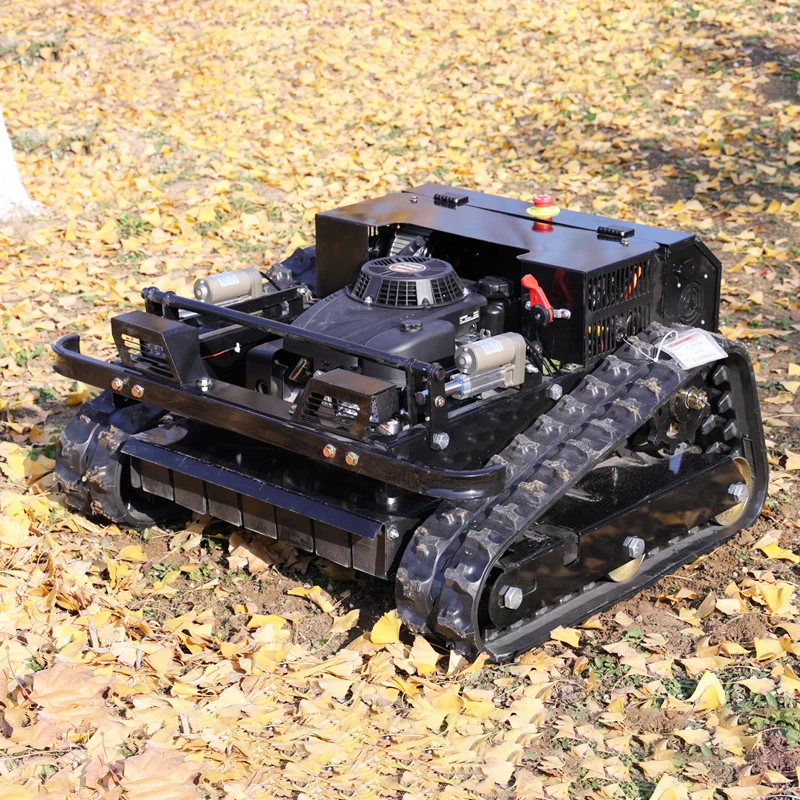 Customized CE EPA Diesel Lawn Mower Agriculture Rubber Remote Control Robot Lawn Mower