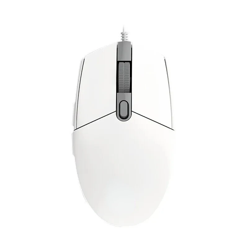 Мышь G102, проводная игровая мышь USB, 8000 точек на дюйм, радужный экран с оптическим эффектом для ПК/Mac, компьютера и ноутбука