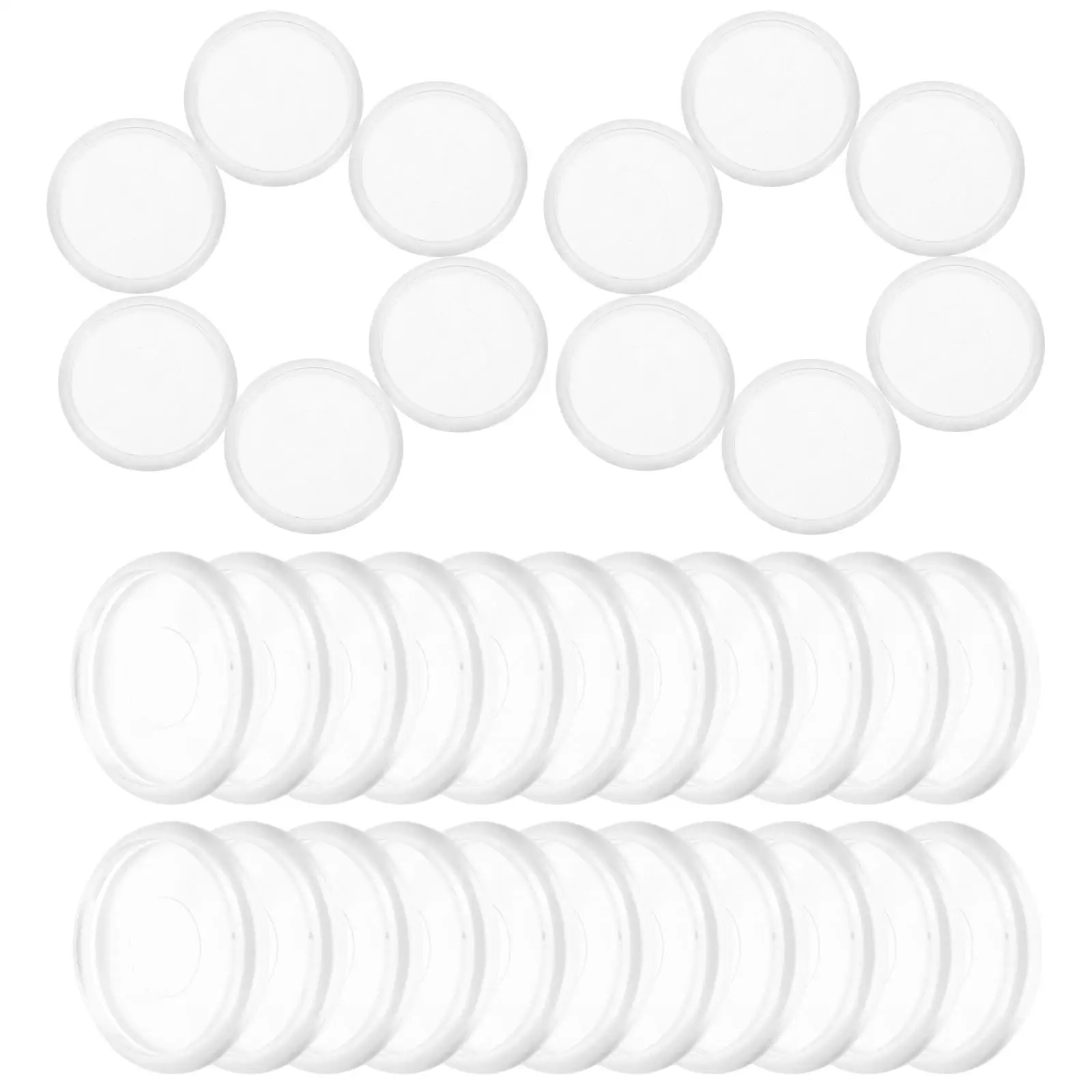 44 Pcs Notepad Binding Buckle Discbound Rings Discs Talia Pads Diy Notebook Abs Loose Leaf Binder Office Black