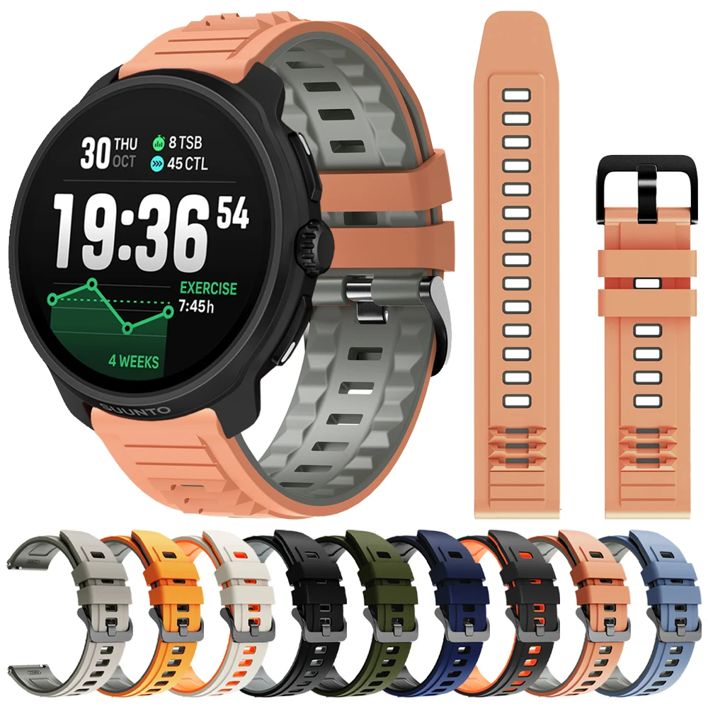 22Mm Silicone Strap…