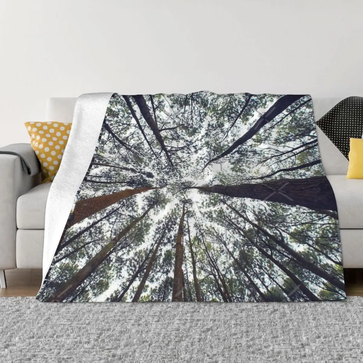 

Light Through The Trees Anime Bedroom Blankets & Throws Thin Wadding Blanket Throw Blanket