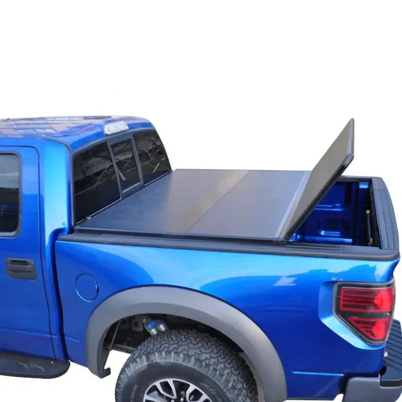 

Factory Hard Tri Fold Cover Roller Lid Shutter Pickup Truck Top Tonneau Cover Hilux 4x4 Ranger Truck Bed Cover