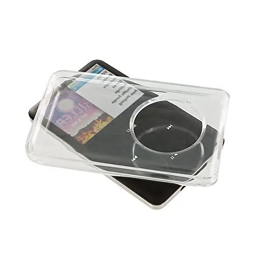 Full Protective Crystal Clear Hard Cover Case for iPod Classic 7th Gen 120GB 160GB, 6th Gen 80GB 120GB, 5th Gen 30GB