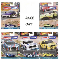 Original Hot Wheels Premium Models Car Culture Race Day Canyon Real Riders Audi Ford Mercedes C-class Toys for Boys 1/64 Vehicle