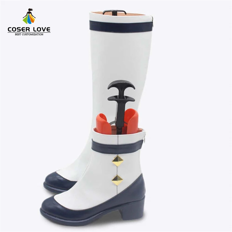Uma Musume One True Path Calstone Light O Cosplay Shoes Boots for Halloween Carnival Convention Event