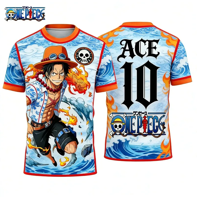 One Piece Portgas D Ace Epic 3D All Over Print Breathable Li